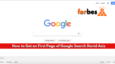 How to Get on First Page of Google Search David Aziz How to Get on First Page of Google Search David Aziz
